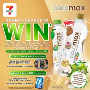Cocomax Roasted Coconut Water Launches in SG Singapore