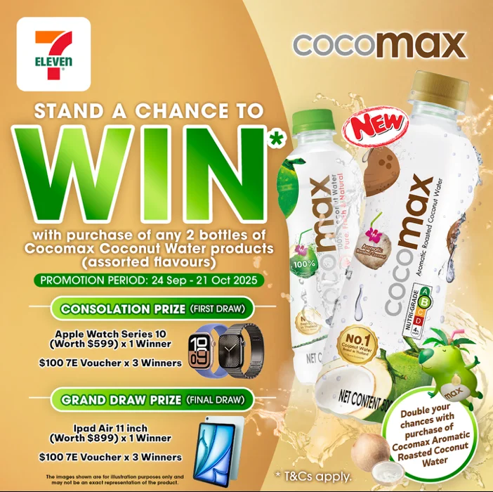 Cocomax Roasted Coconut Water Launches in SG Singapore