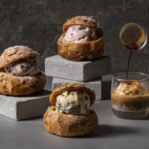 Baristart X Messina Gelato Puffs & Affogato Singapore