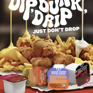KFC Launches FOUR New Sauces That Are So Good Singapore