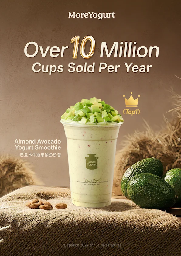 More Yogurt 2.0, China’s Largest Fresh-Made Yogurt Singapore