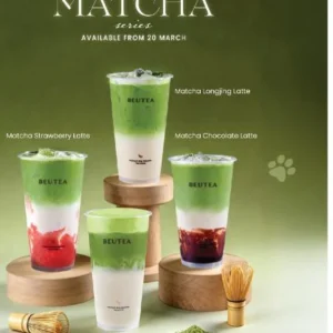 Beutea Launches its First Ever Matcha Series Singapore