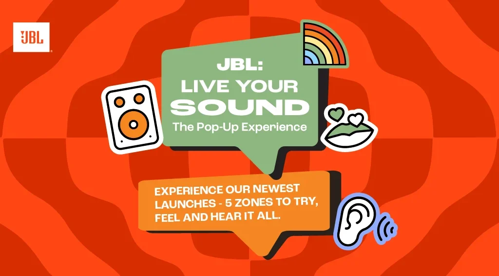 JBL: Live Your Sound’ Pop-Up Experience At Funan Singapore