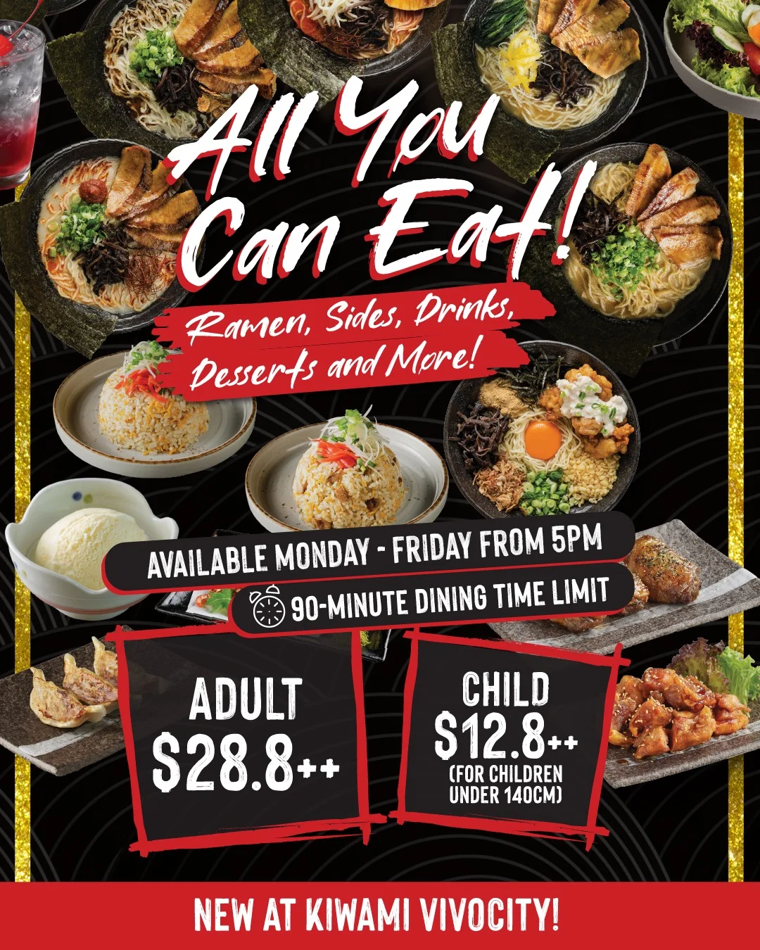 Kiwami Ramen: Kiwami’s All-You-Can-Eat 8.80++ Ramen Singapore