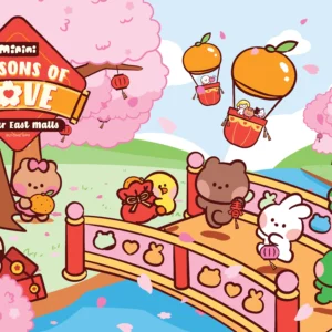 LINE FRIENDS minini at Far East Malls Singapore