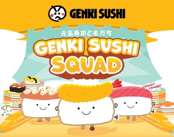 Genki Sushi Unveils Four New Plushie Sling Bags Following Singapore